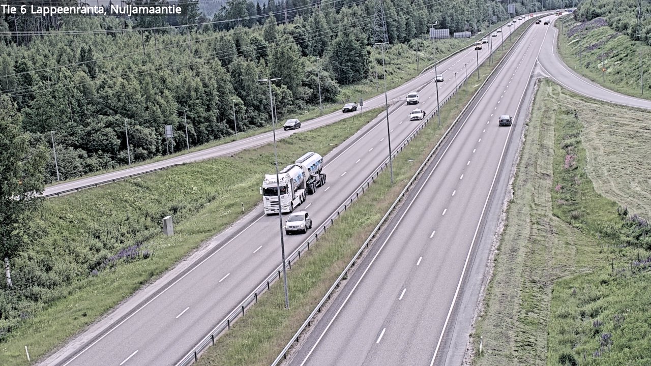 Kelikamerat Kuva Tie 6 Lappeenranta, Nuijamaantie, Lappeenranta, Etelä-Karjala