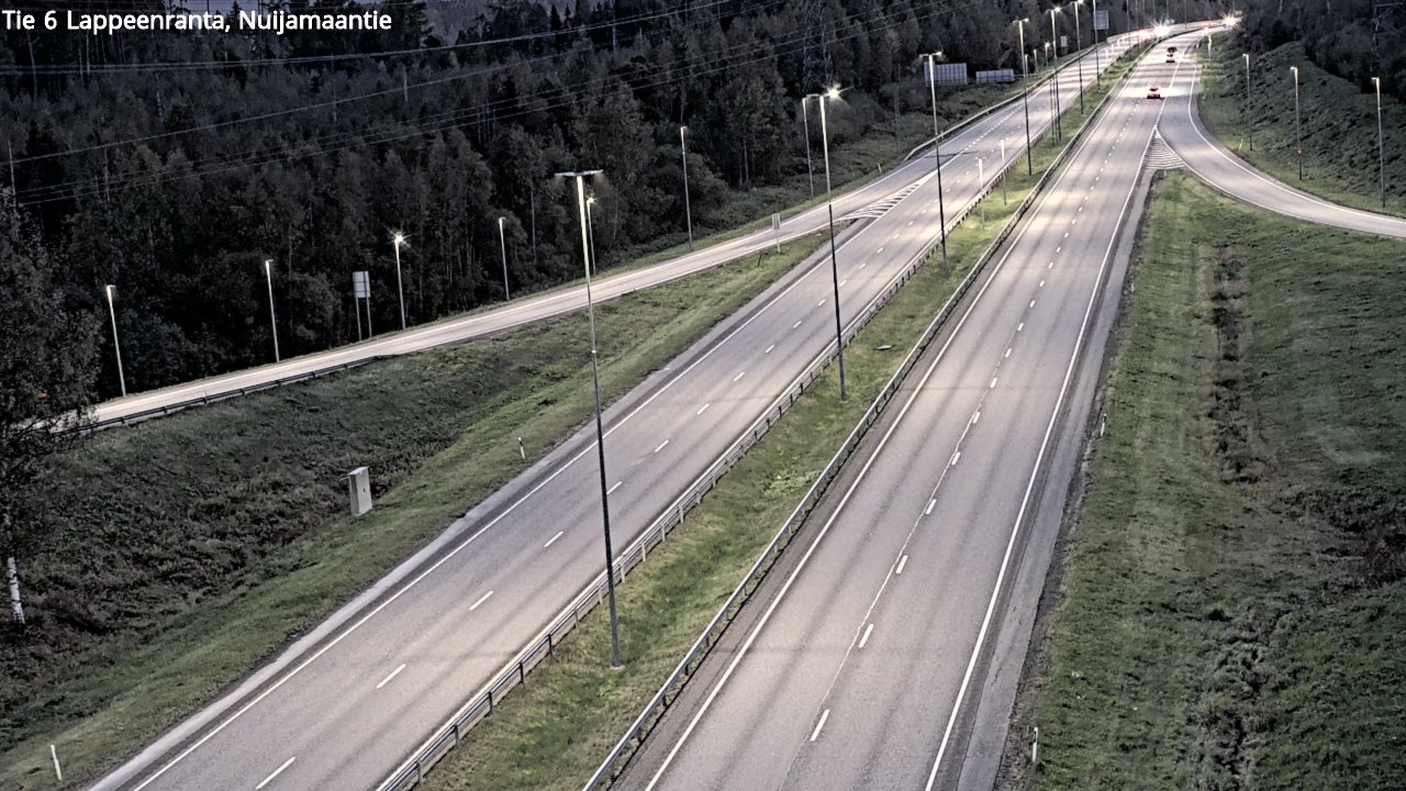 Kelikamerat Kuva Tie 6 Lappeenranta, Nuijamaantie, Lappeenranta, Etelä-Karjala