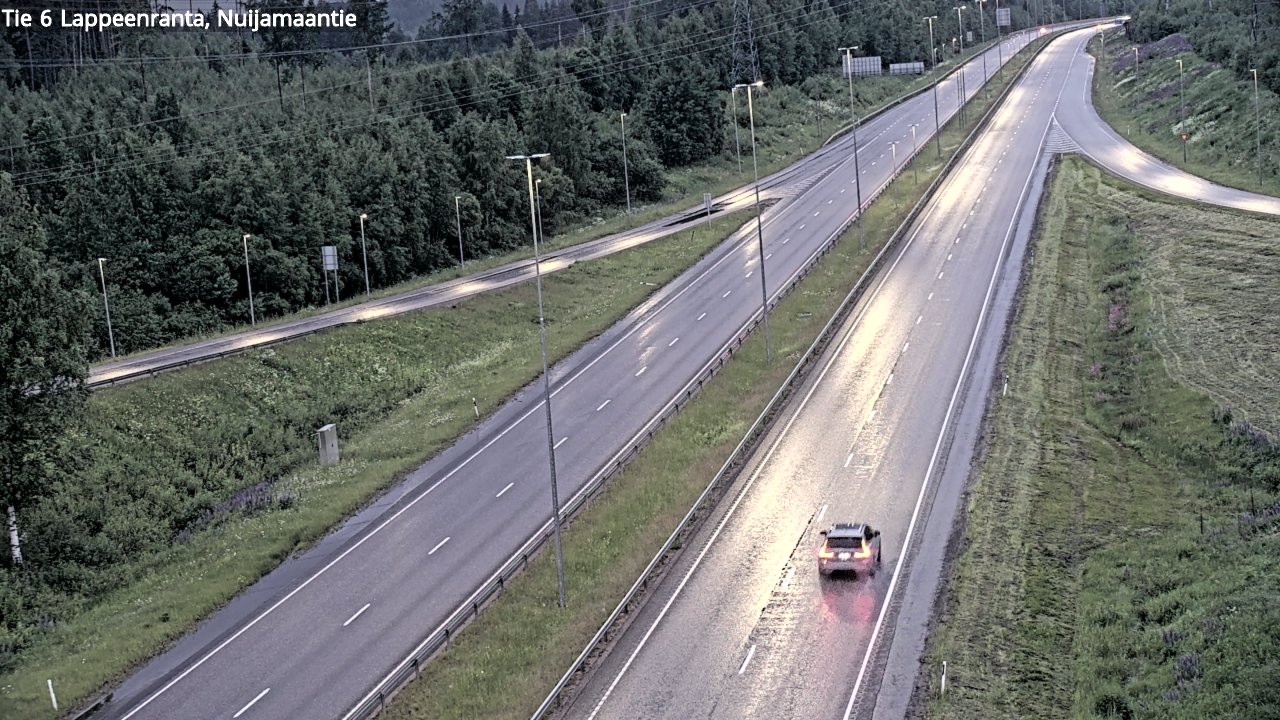 Kelikamerat Kuva Tie 6 Lappeenranta, Nuijamaantie, Lappeenranta, Etelä-Karjala
