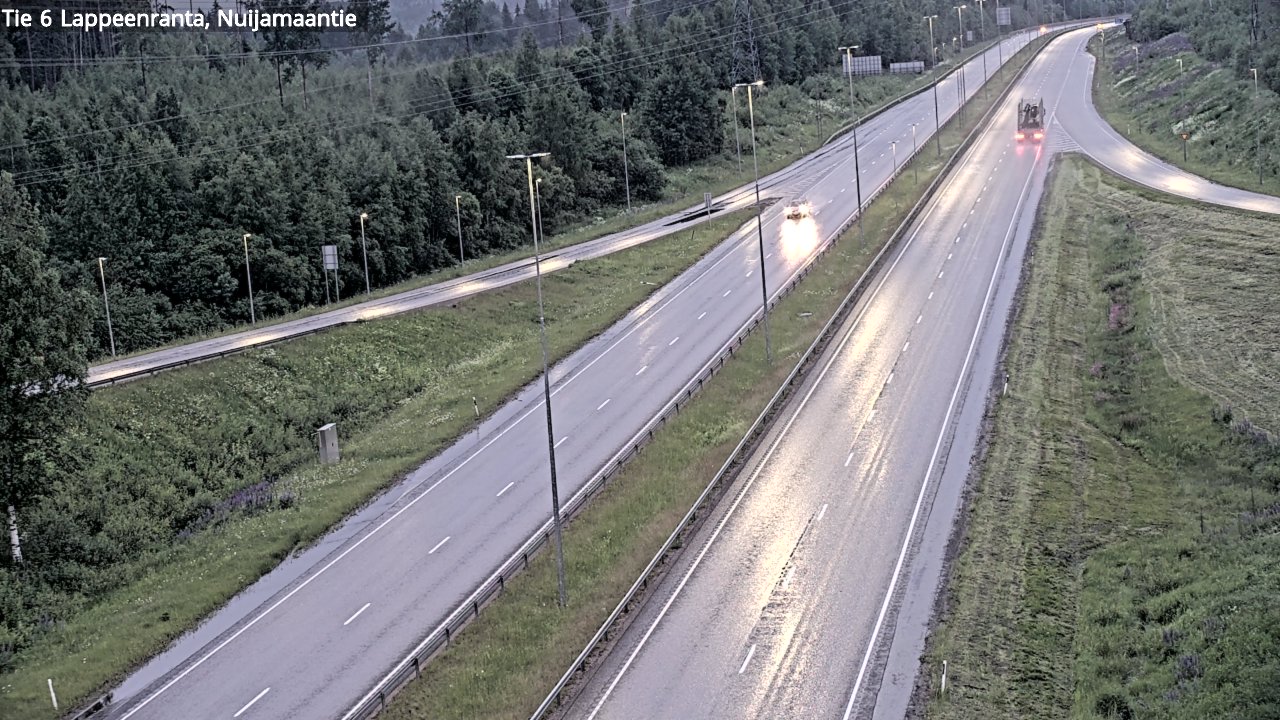 Kelikamerat Kuva Tie 6 Lappeenranta, Nuijamaantie, Lappeenranta, Etelä-Karjala