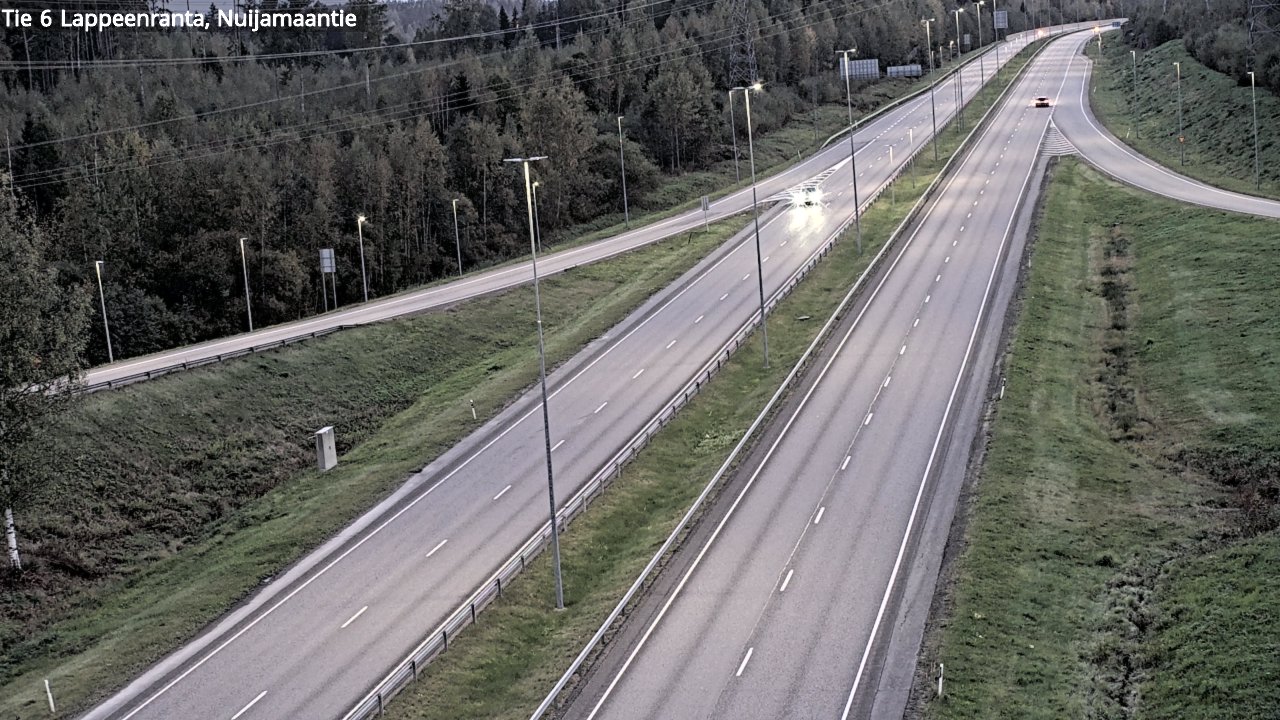 Kelikamerat Kuva Tie 6 Lappeenranta, Nuijamaantie, Lappeenranta, Etelä-Karjala