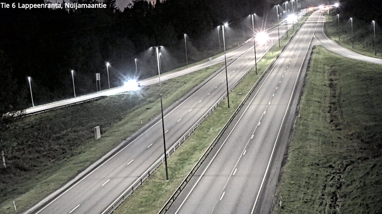 Kelikamerat Kuva Tie 6 Lappeenranta, Nuijamaantie, Lappeenranta, Etelä-Karjala