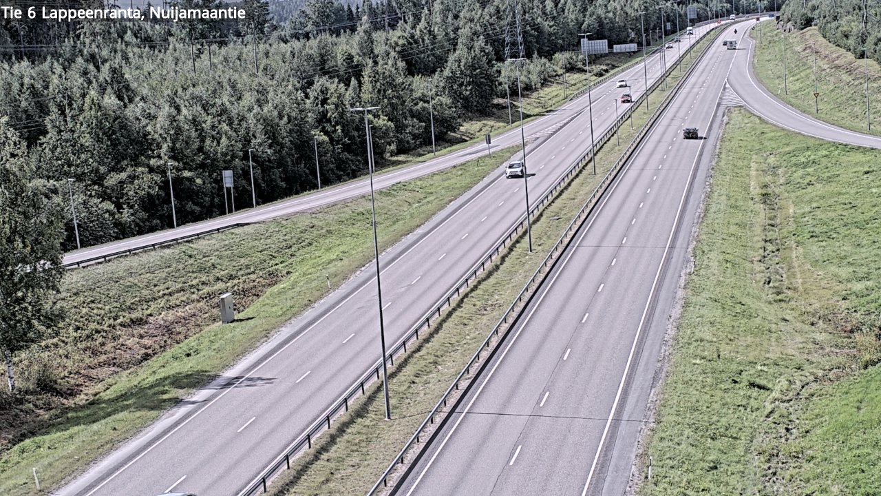 Kelikamerat Kuva Tie 6 Lappeenranta, Nuijamaantie, Lappeenranta, Etelä-Karjala
