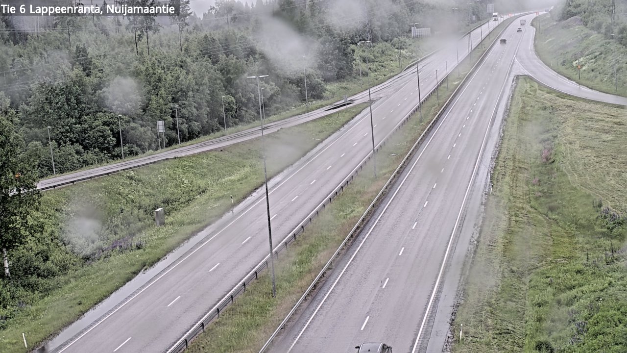 Kelikamerat Kuva Tie 6 Lappeenranta, Nuijamaantie, Lappeenranta, Etelä-Karjala