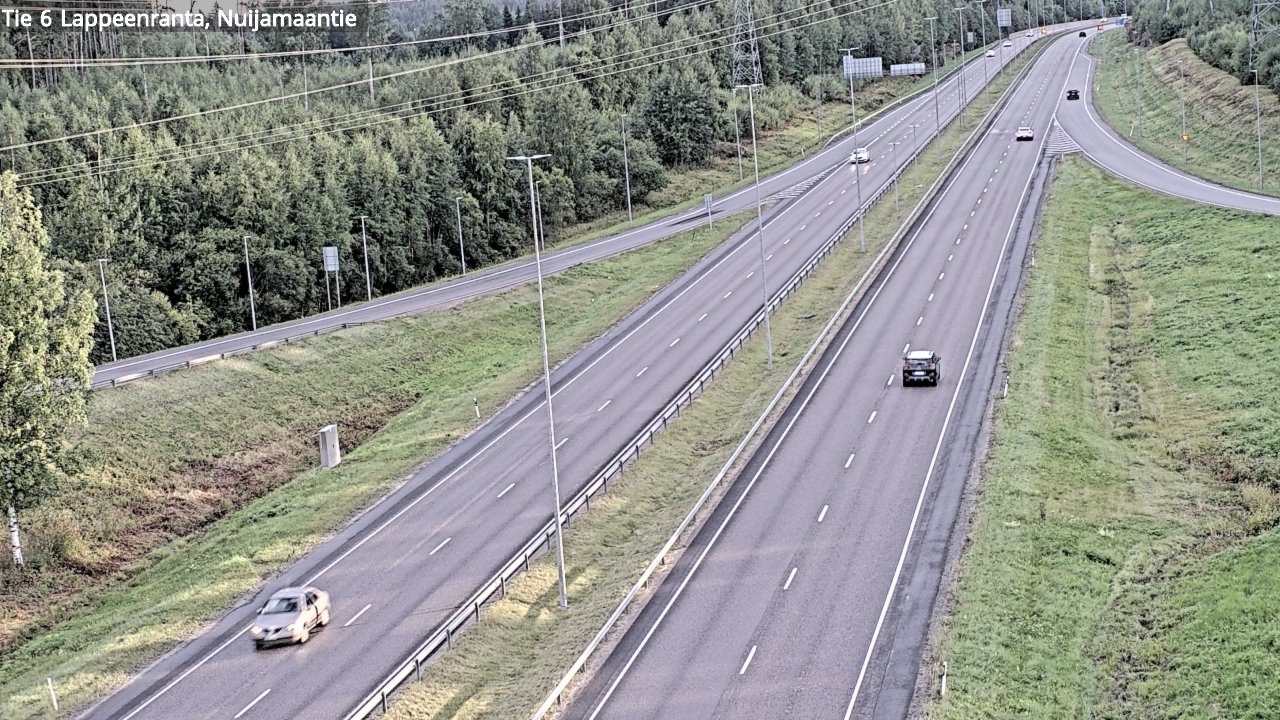 Kelikamerat Kuva Tie 6 Lappeenranta, Nuijamaantie, Lappeenranta, Etelä-Karjala