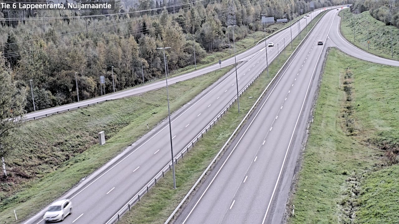 Kelikamerat Kuva Tie 6 Lappeenranta, Nuijamaantie, Lappeenranta, Etelä-Karjala