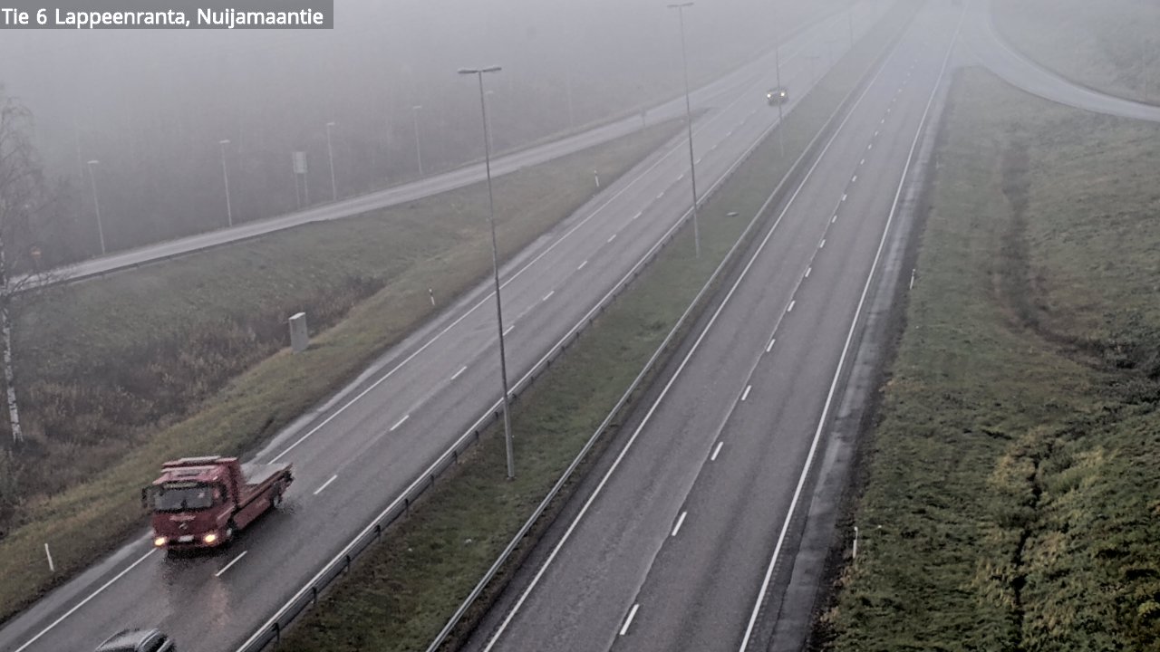 Kelikamerat Kuva Tie 6 Lappeenranta, Nuijamaantie, Lappeenranta, Etelä-Karjala