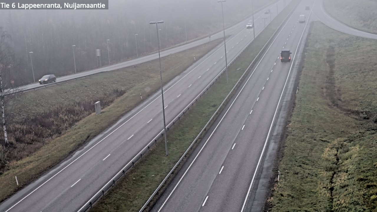 Kelikamerat Kuva Tie 6 Lappeenranta, Nuijamaantie, Lappeenranta, Etelä-Karjala