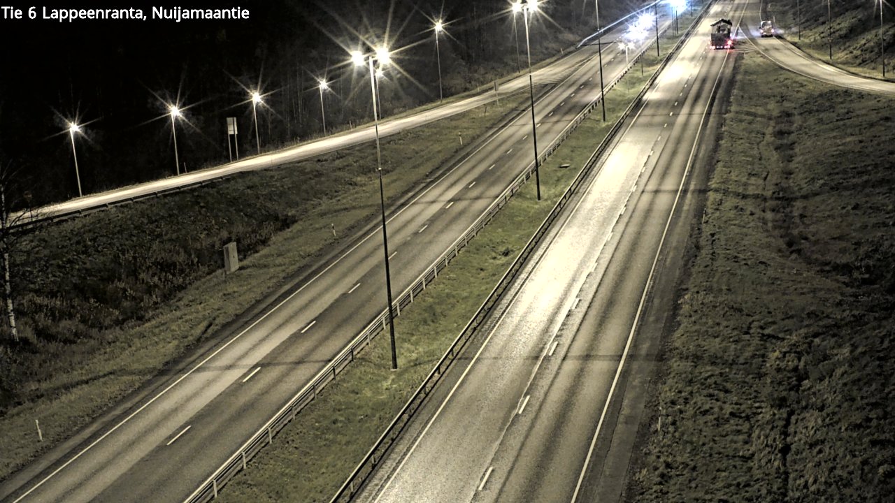 Kelikamerat Kuva Tie 6 Lappeenranta, Nuijamaantie, Lappeenranta, Etelä-Karjala