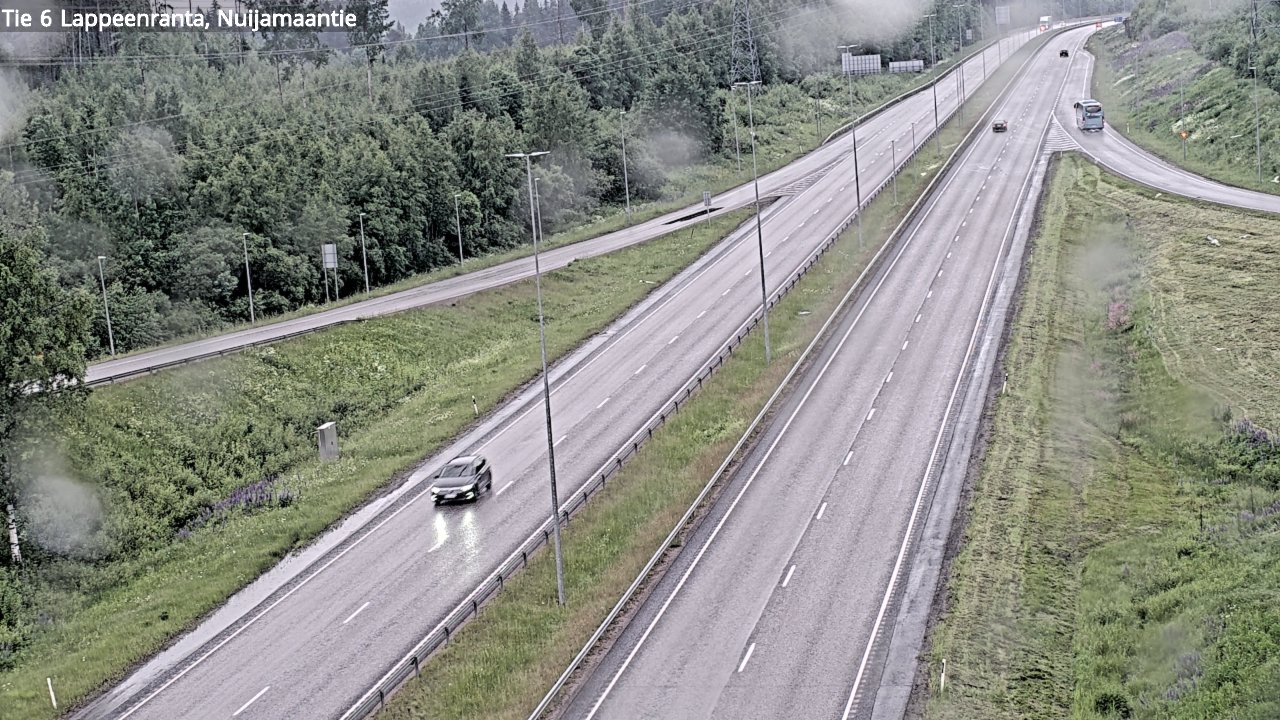 Kelikamerat Kuva Tie 6 Lappeenranta, Nuijamaantie, Lappeenranta, Etelä-Karjala