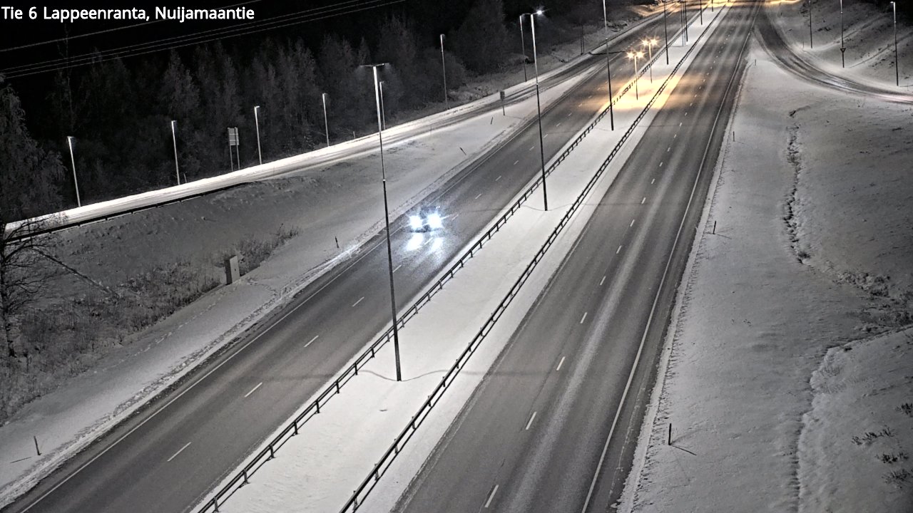 Kelikamerat Kuva Tie 6 Lappeenranta, Nuijamaantie, Lappeenranta, Etelä-Karjala