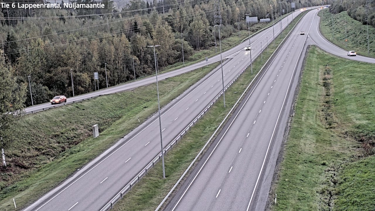 Kelikamerat Kuva Tie 6 Lappeenranta, Nuijamaantie, Lappeenranta, Etelä-Karjala