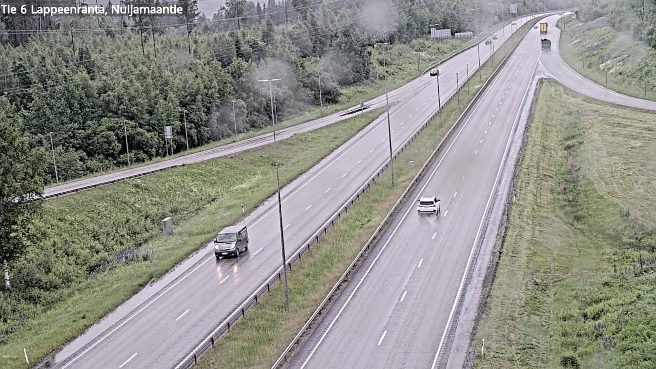 Kelikamerat Kuva Tie 6 Lappeenranta, Nuijamaantie, Lappeenranta, Etelä-Karjala
