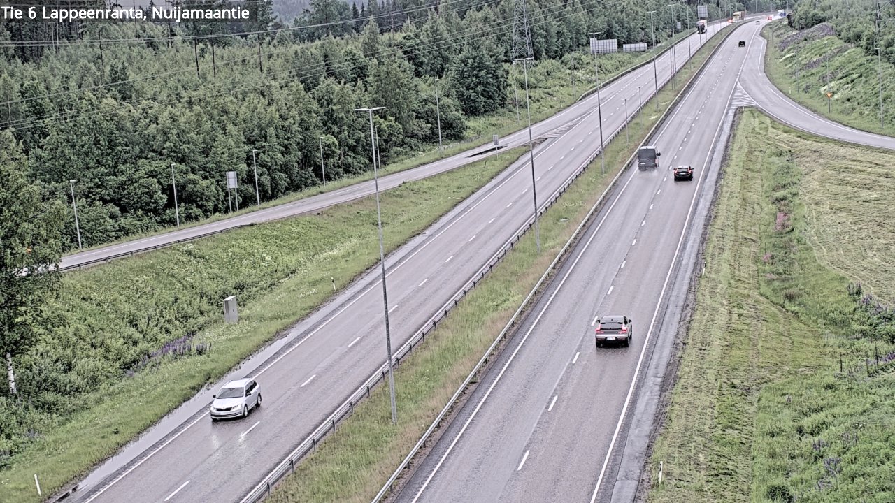 Kelikamerat Kuva Tie 6 Lappeenranta, Nuijamaantie, Lappeenranta, Etelä-Karjala