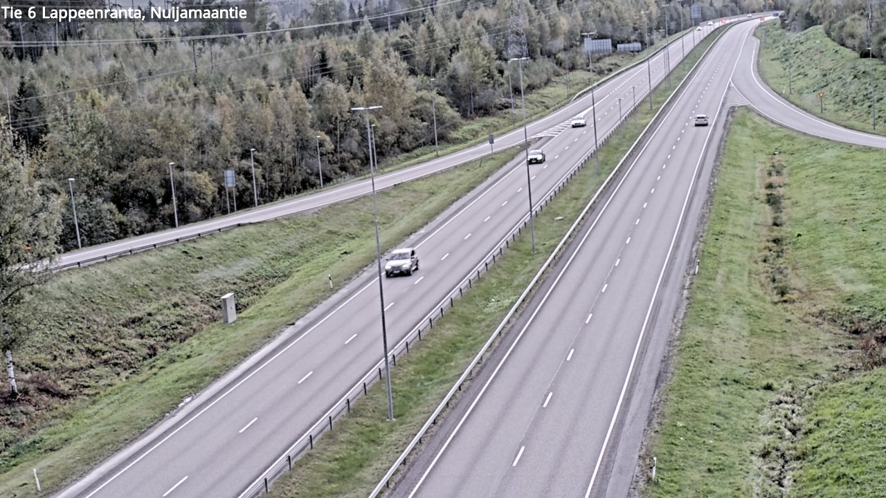 Kelikamerat Kuva Tie 6 Lappeenranta, Nuijamaantie, Lappeenranta, Etelä-Karjala