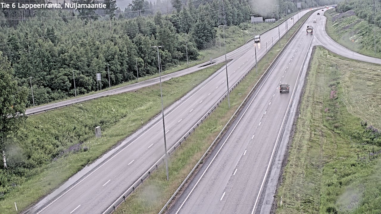 Kelikamerat Kuva Tie 6 Lappeenranta, Nuijamaantie, Lappeenranta, Etelä-Karjala