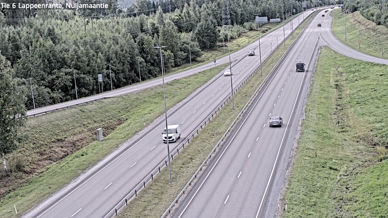 Kelikamerat Kuva Tie 6 Lappeenranta, Nuijamaantie, Lappeenranta, Etelä-Karjala