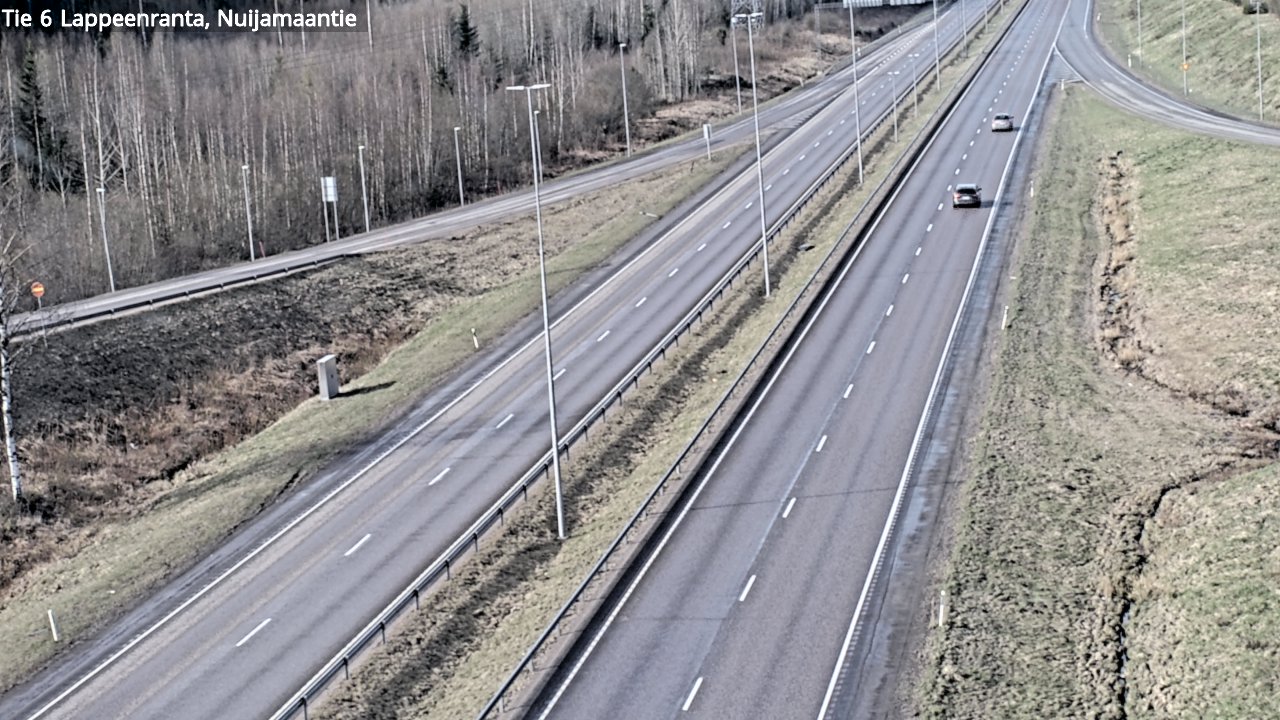 Kelikamerat Kuva Tie 6 Lappeenranta, Nuijamaantie, Lappeenranta, Etelä-Karjala