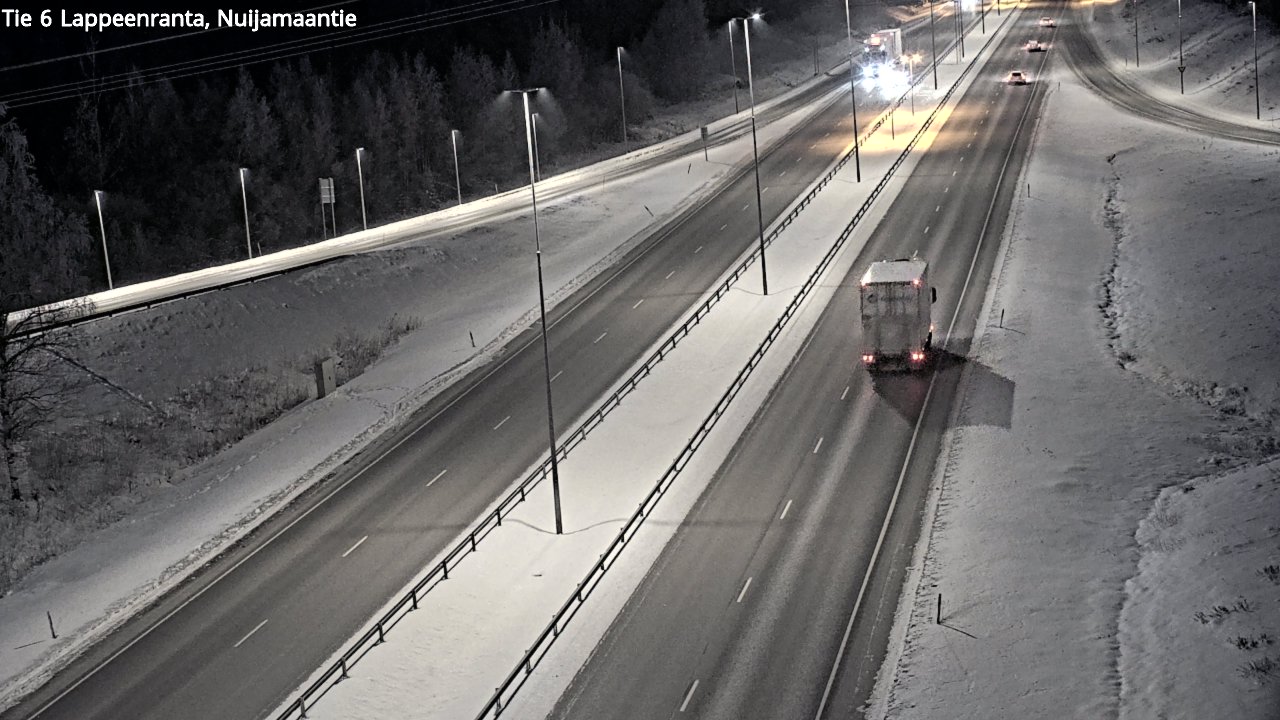 Kelikamerat Kuva Tie 6 Lappeenranta, Nuijamaantie, Lappeenranta, Etelä-Karjala