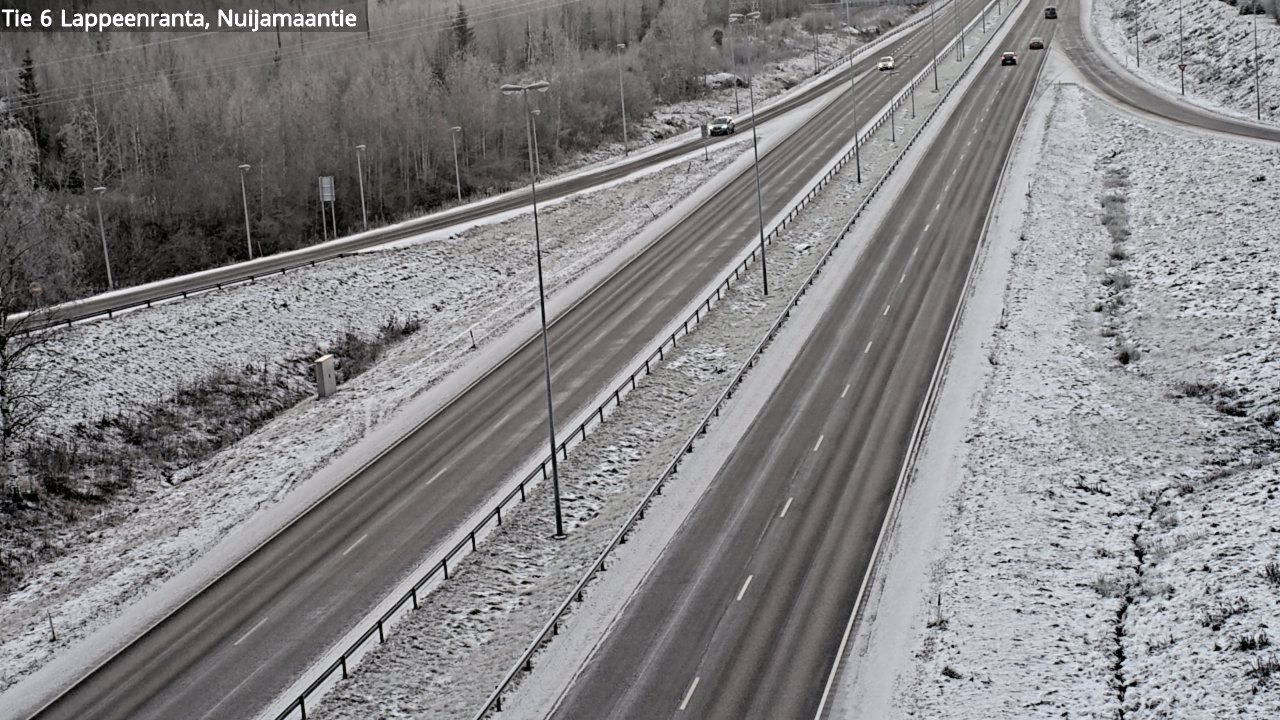 Kelikamerat Kuva Tie 6 Lappeenranta, Nuijamaantie, Lappeenranta, Etelä-Karjala