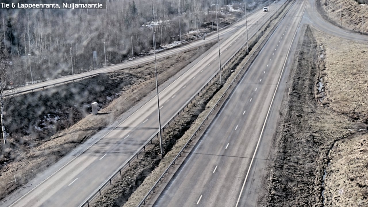 Kelikamerat Kuva Tie 6 Lappeenranta, Nuijamaantie, Lappeenranta, Etelä-Karjala