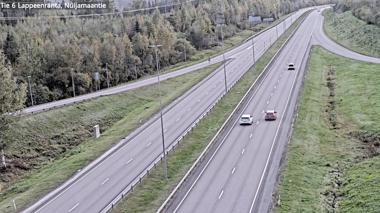 Kelikamerat Kuva Tie 6 Lappeenranta, Nuijamaantie, Lappeenranta, Etelä-Karjala