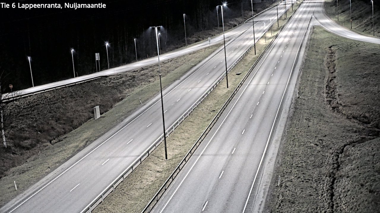 Kelikamerat Kuva Tie 6 Lappeenranta, Nuijamaantie, Lappeenranta, Etelä-Karjala