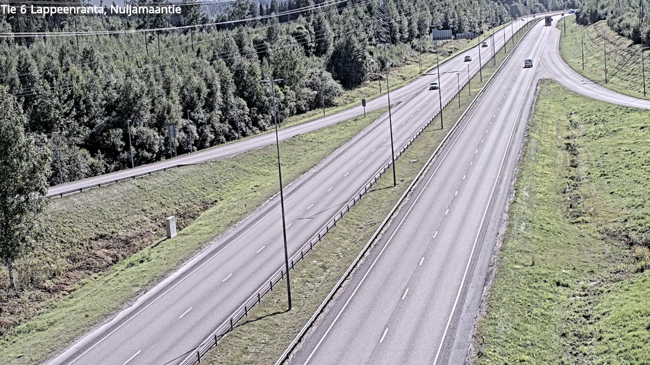 Kelikamerat Kuva Tie 6 Lappeenranta, Nuijamaantie, Lappeenranta, Etelä-Karjala