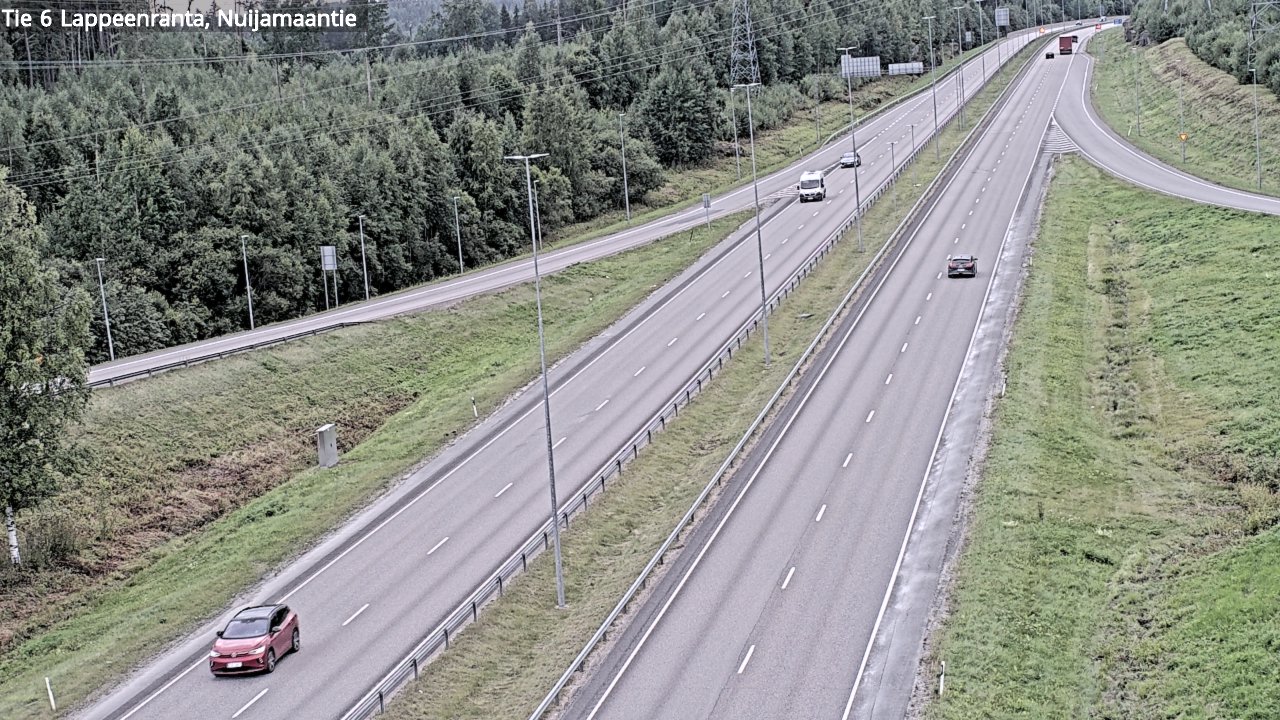 Kelikamerat Kuva Tie 6 Lappeenranta, Nuijamaantie, Lappeenranta, Etelä-Karjala