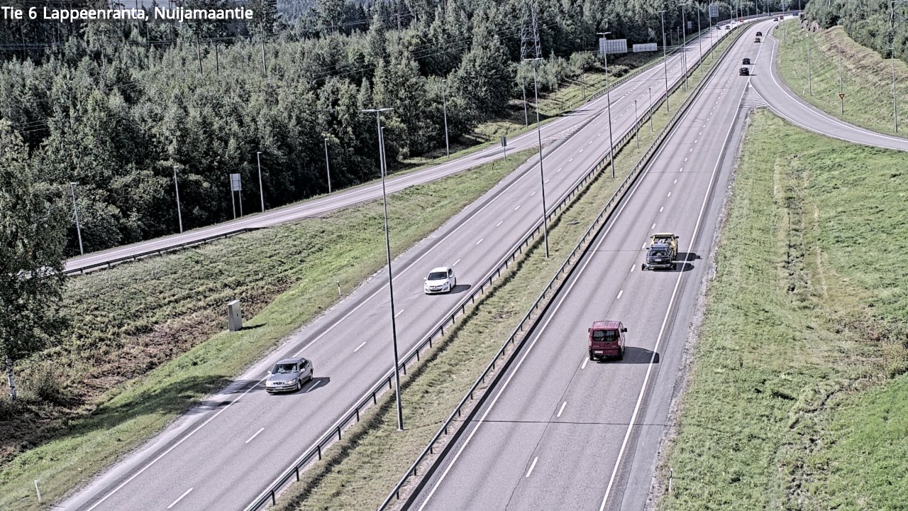 Kelikamerat Kuva Tie 6 Lappeenranta, Nuijamaantie, Lappeenranta, Etelä-Karjala