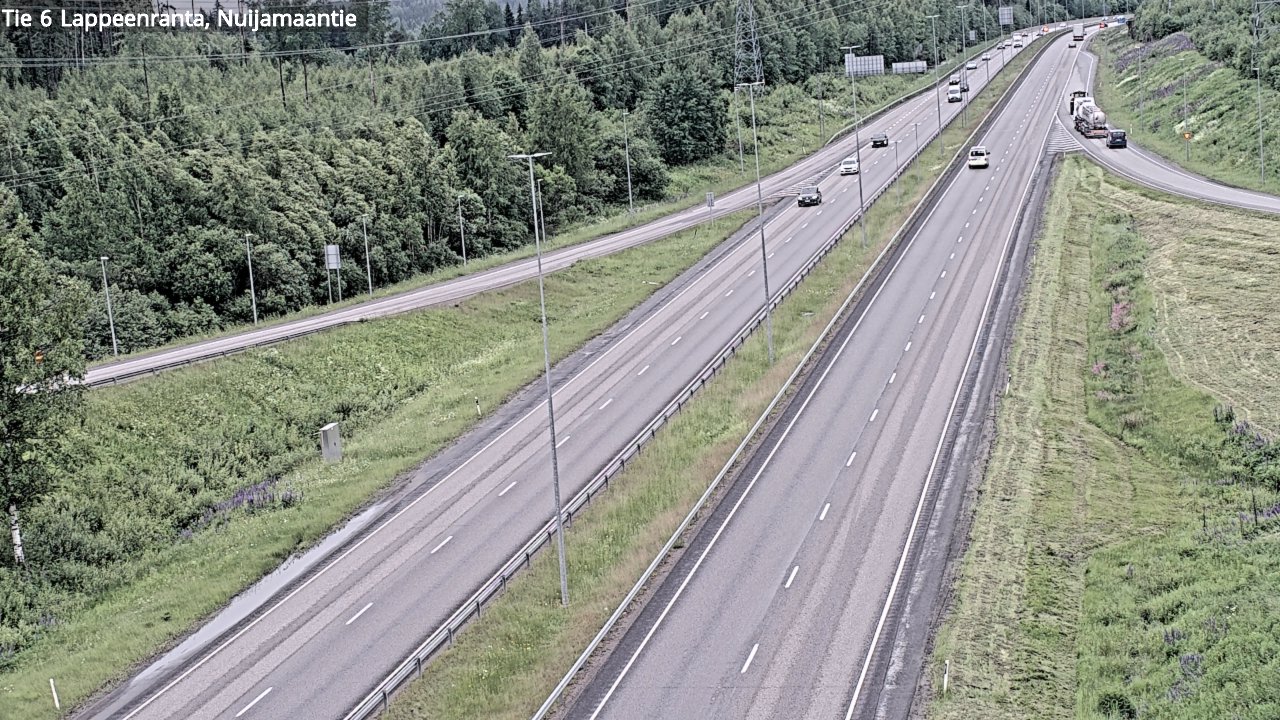 Kelikamerat Kuva Tie 6 Lappeenranta, Nuijamaantie, Lappeenranta, Etelä-Karjala