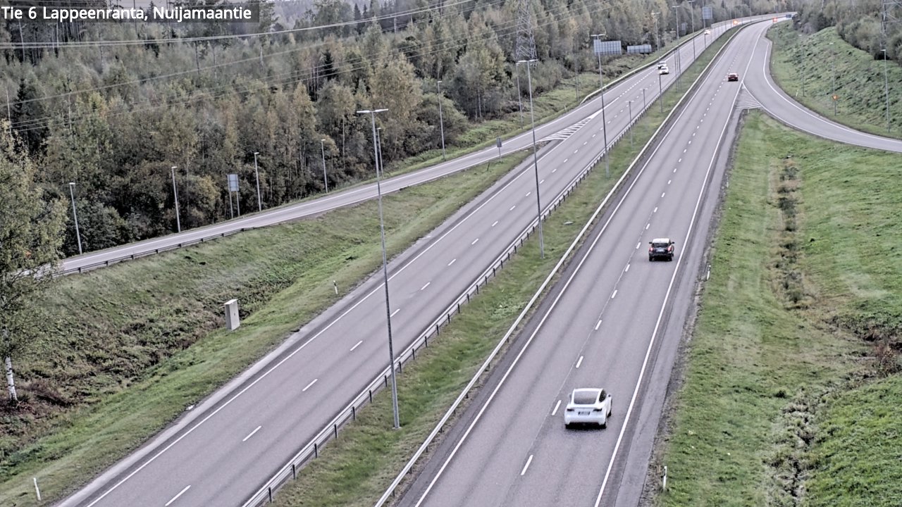 Kelikamerat Kuva Tie 6 Lappeenranta, Nuijamaantie, Lappeenranta, Etelä-Karjala