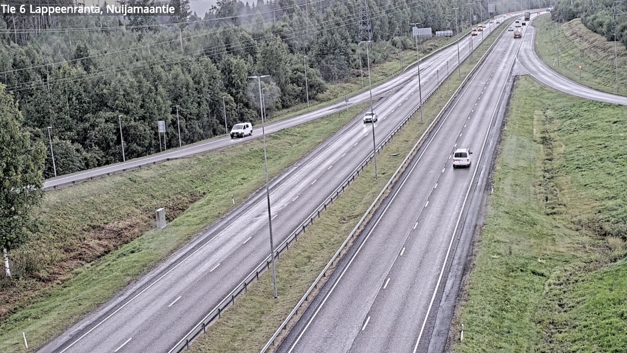 Kelikamerat Kuva Tie 6 Lappeenranta, Nuijamaantie, Lappeenranta, Etelä-Karjala