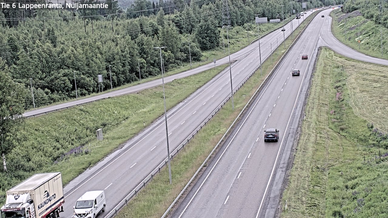 Kelikamerat Kuva Tie 6 Lappeenranta, Nuijamaantie, Lappeenranta, Etelä-Karjala