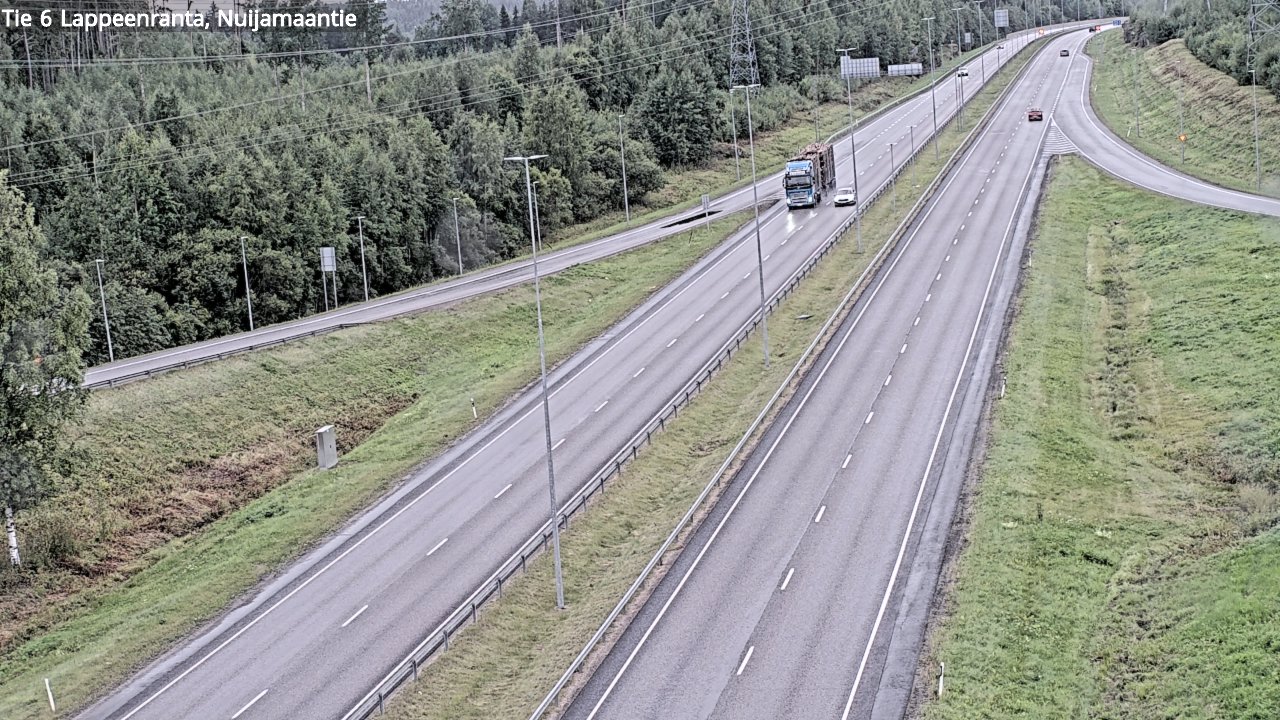 Kelikamerat Kuva Tie 6 Lappeenranta, Nuijamaantie, Lappeenranta, Etelä-Karjala