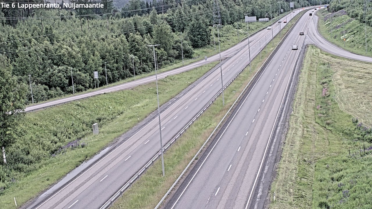 Kelikamerat Kuva Tie 6 Lappeenranta, Nuijamaantie, Lappeenranta, Etelä-Karjala