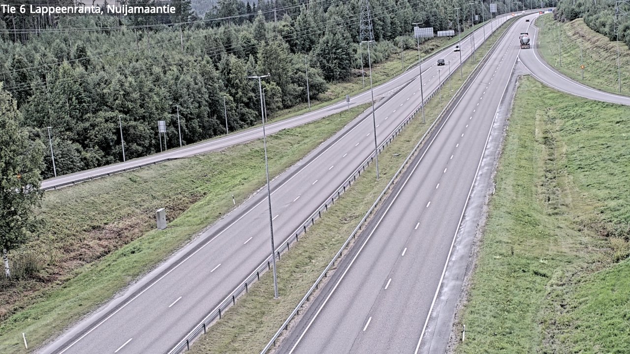 Kelikamerat Kuva Tie 6 Lappeenranta, Nuijamaantie, Lappeenranta, Etelä-Karjala