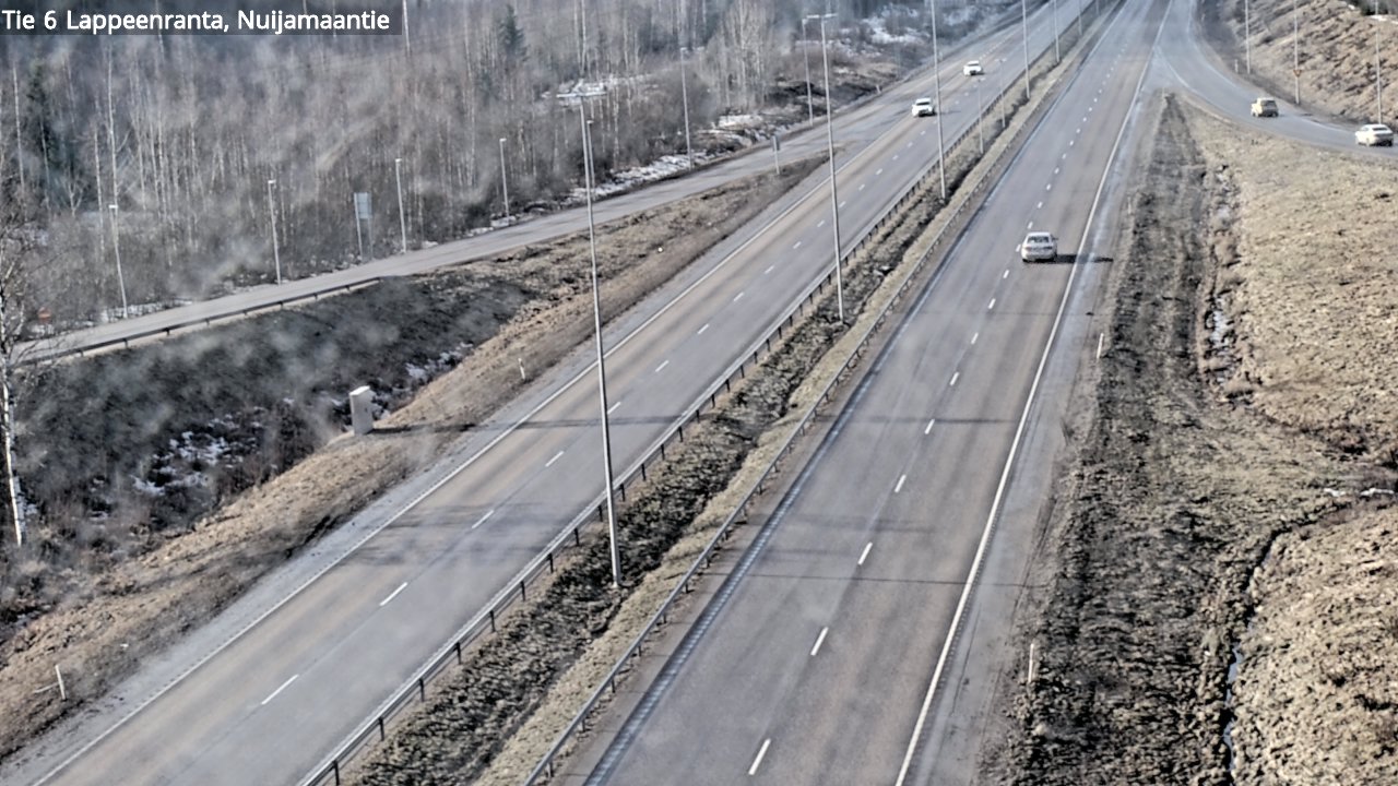 Kelikamerat Kuva Tie 6 Lappeenranta, Nuijamaantie, Lappeenranta, Etelä-Karjala