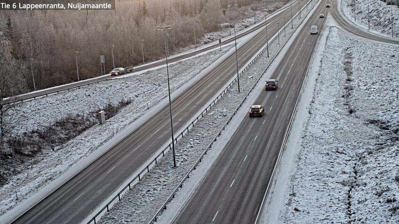 Kelikamerat Kuva Tie 6 Lappeenranta, Nuijamaantie, Lappeenranta, Etelä-Karjala