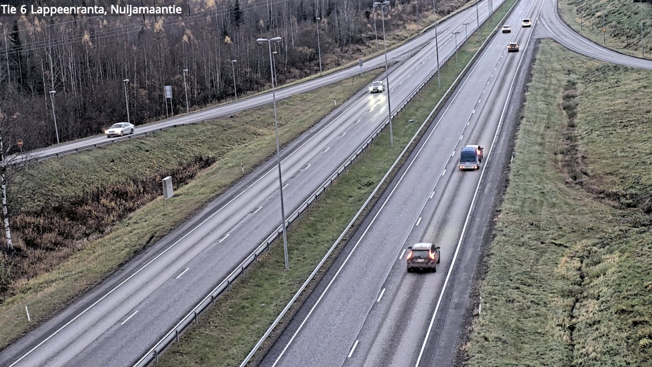 Kelikamerat Kuva Tie 6 Lappeenranta, Nuijamaantie, Lappeenranta, Etelä-Karjala