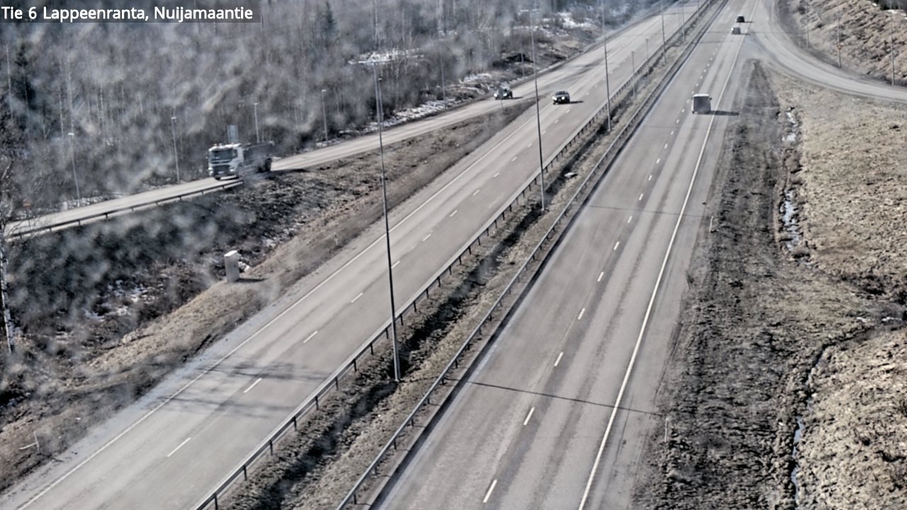 Kelikamerat Kuva Tie 6 Lappeenranta, Nuijamaantie, Lappeenranta, Etelä-Karjala