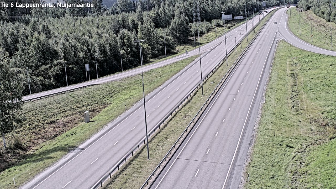 Kelikamerat Kuva Tie 6 Lappeenranta, Nuijamaantie, Lappeenranta, Etelä-Karjala