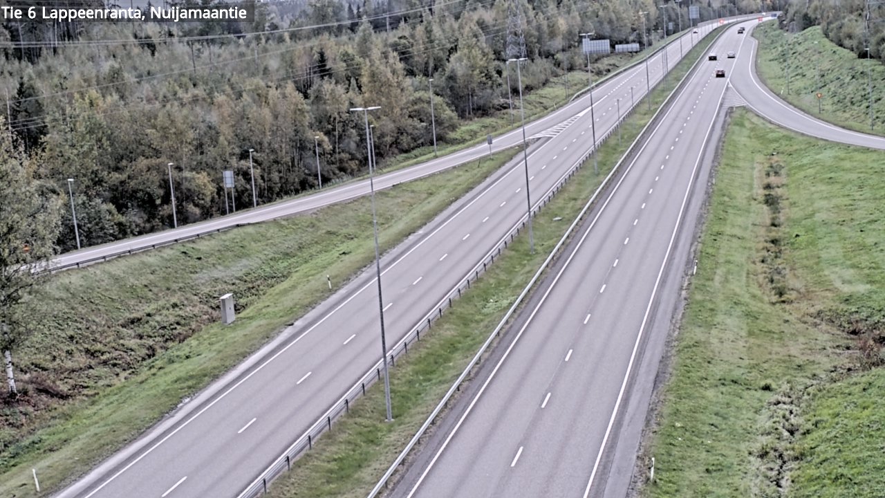 Kelikamerat Kuva Tie 6 Lappeenranta, Nuijamaantie, Lappeenranta, Etelä-Karjala