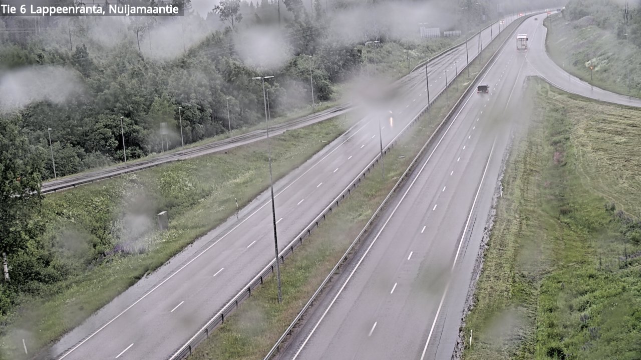 Kelikamerat Kuva Tie 6 Lappeenranta, Nuijamaantie, Lappeenranta, Etelä-Karjala