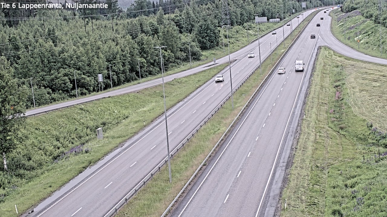 Kelikamerat Kuva Tie 6 Lappeenranta, Nuijamaantie, Lappeenranta, Etelä-Karjala