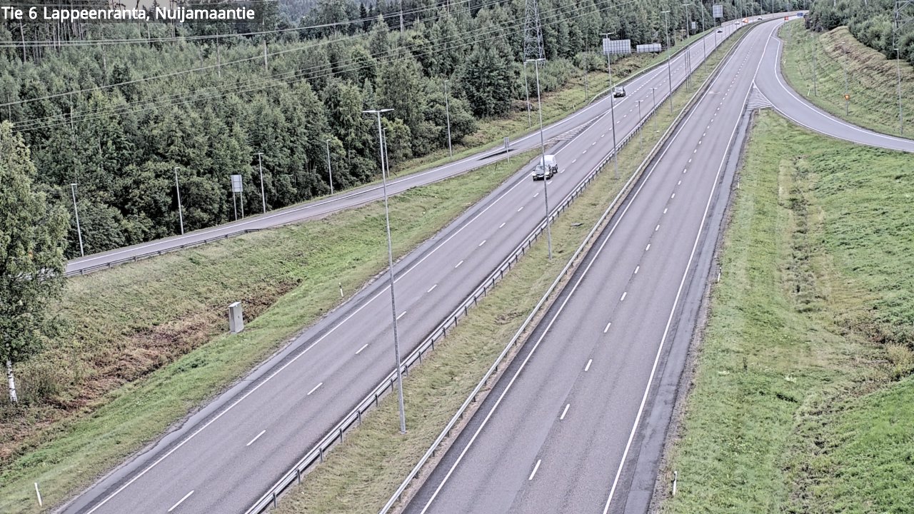 Kelikamerat Kuva Tie 6 Lappeenranta, Nuijamaantie, Lappeenranta, Etelä-Karjala