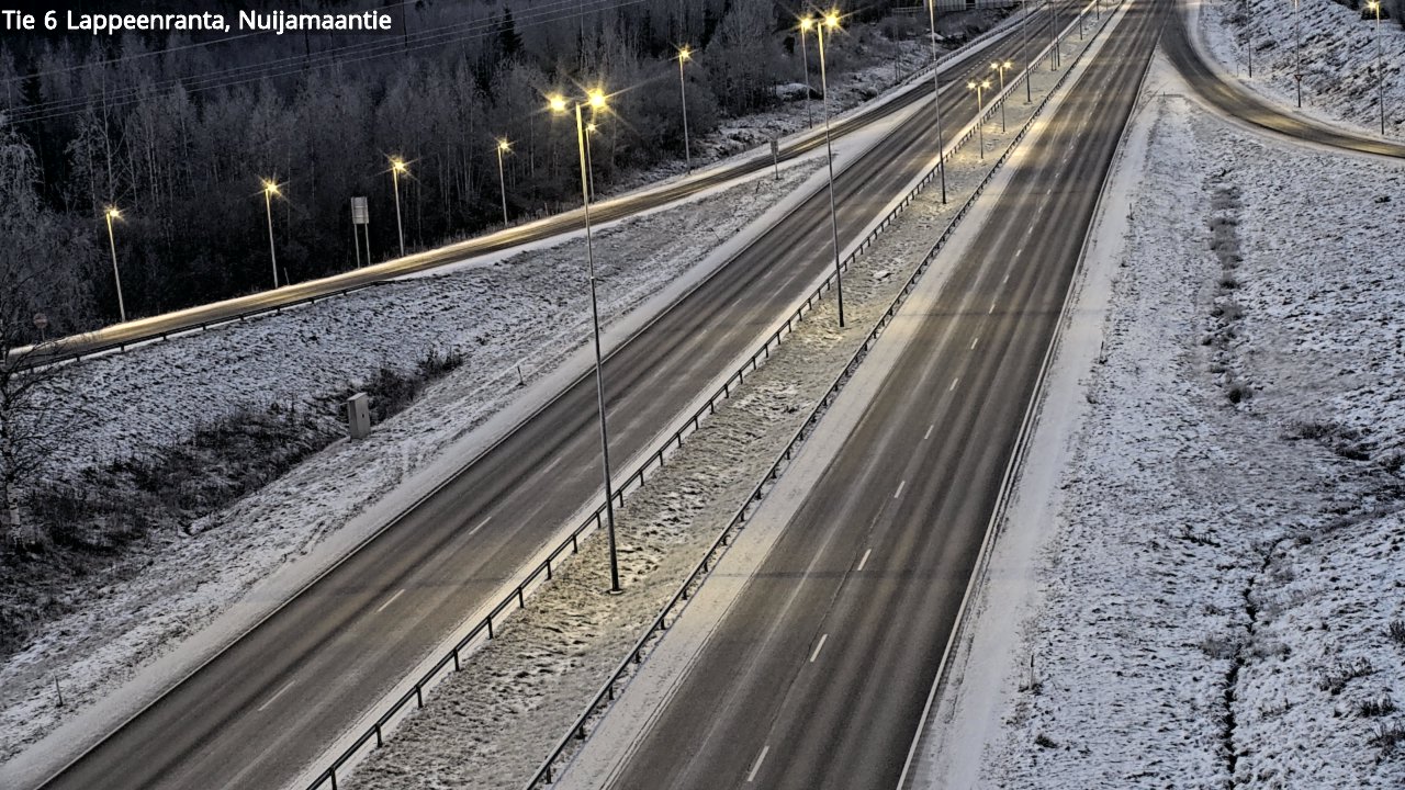 Kelikamerat Kuva Tie 6 Lappeenranta, Nuijamaantie, Lappeenranta, Etelä-Karjala