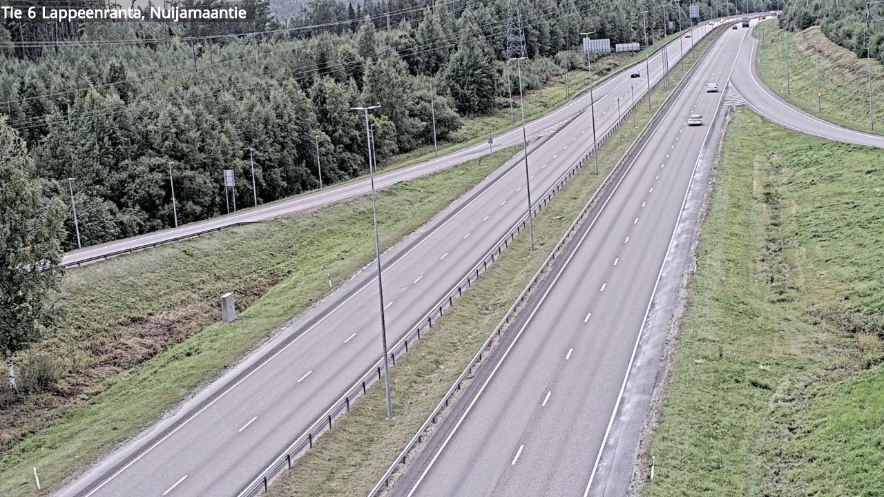 Kelikamerat Kuva Tie 6 Lappeenranta, Nuijamaantie, Lappeenranta, Etelä-Karjala