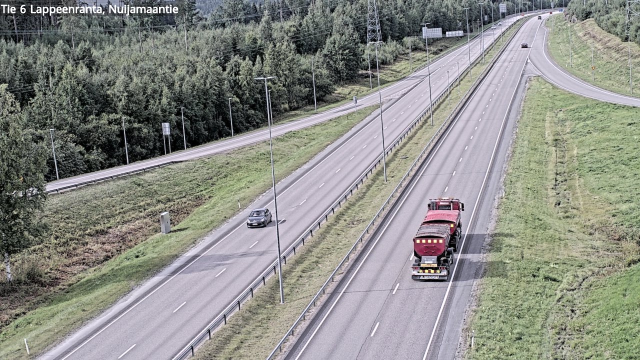 Kelikamerat Kuva Tie 6 Lappeenranta, Nuijamaantie, Lappeenranta, Etelä-Karjala