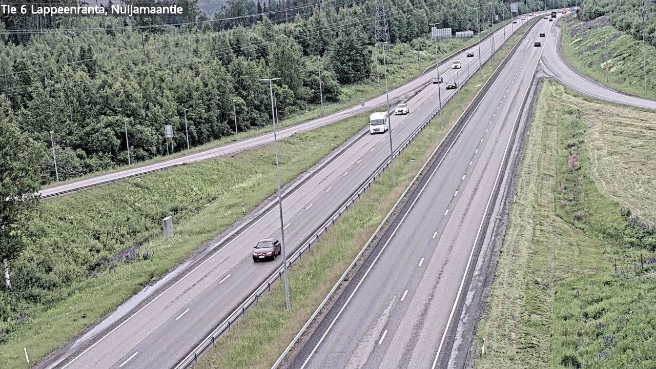 Kelikamerat Kuva Tie 6 Lappeenranta, Nuijamaantie, Lappeenranta, Etelä-Karjala